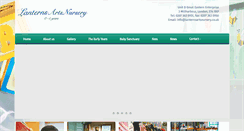 Desktop Screenshot of lanternsartsnursery.co.uk
